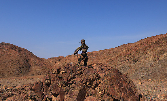 Stone man - Namibia