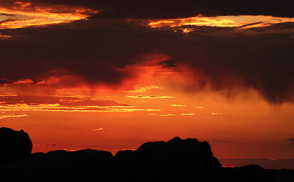 Sunset - Nxai Pan