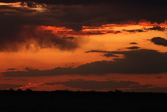 Sunset - Nxai Pan