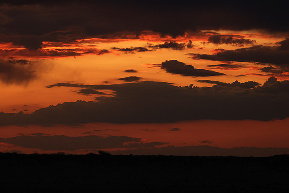 Sunset - Nxai Pan