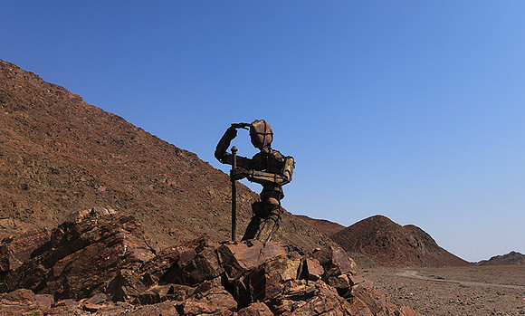 Stone man - Namibia