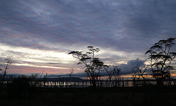 Lake Nakuru - sunrise