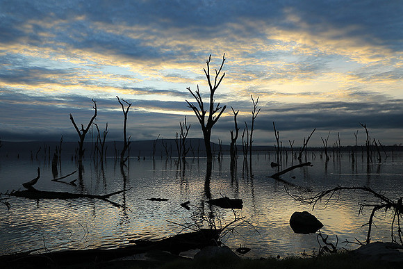Lake Nakuru - sunrise
