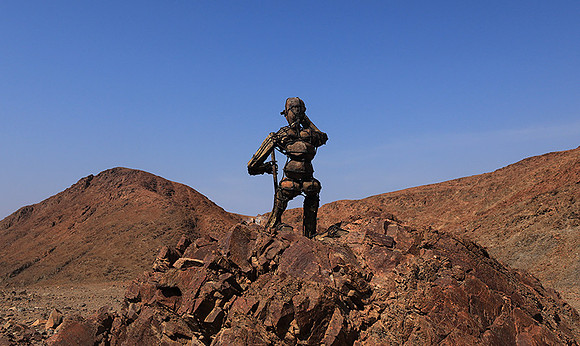 Stone man - Namibia