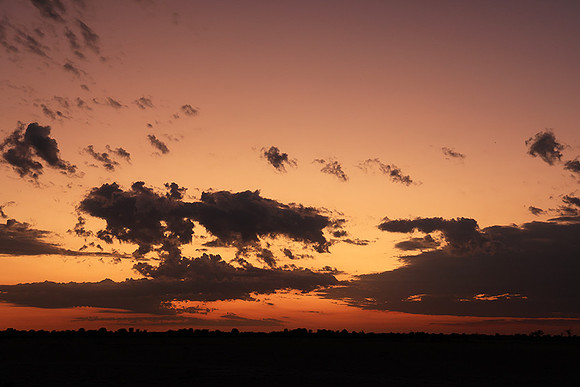 Sunrise - Nxai Pan