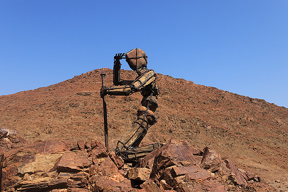 Stone man - Namibia