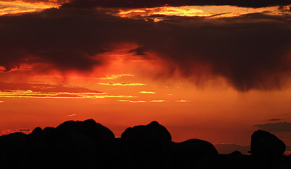 Sunset - Nxai Pan