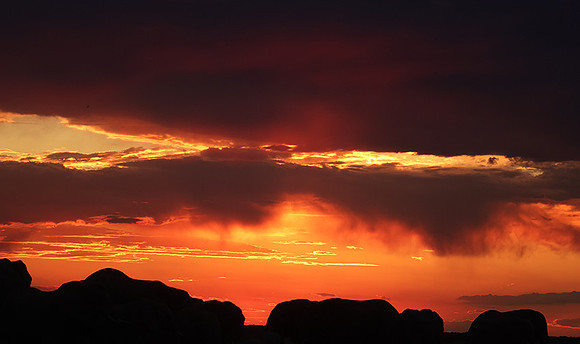 Sunset - Nxai Pan